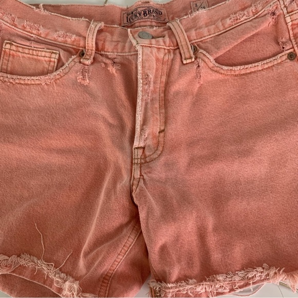 The Boyfriend Jean shorts by Lucky Brand Co.  Size 2/26 - Picture 2 of 12